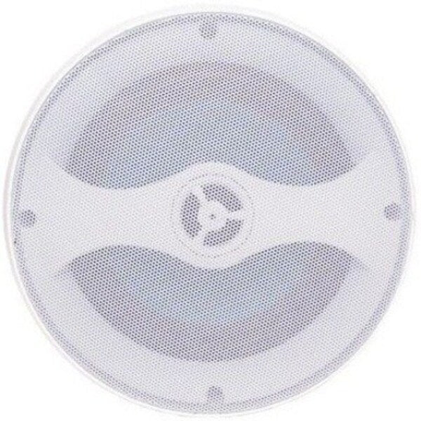 Speaker System, w/Transformer, White, 88dB