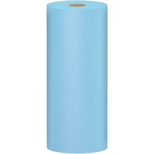 Shop Paper Towel Roll, 11 in x 10.4 in Sheet, 55 Sheets/Roll, Multi-Purpose, Blue, 12 Pack