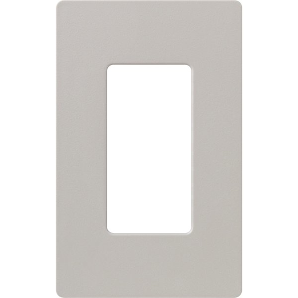 Designer Wall Plates, Number of Gangs: 1 Satin Finish, Taupe