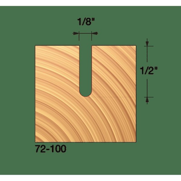 Up Cut Spiral Ball Nose, 1/8