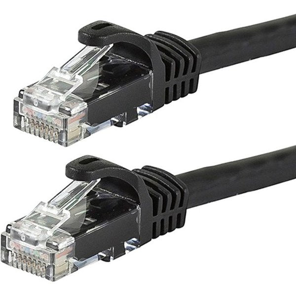 Ethernet Cable, Cat 6, Black, 50 ft.