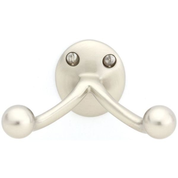Satin Nickel Hook, 2607US15
