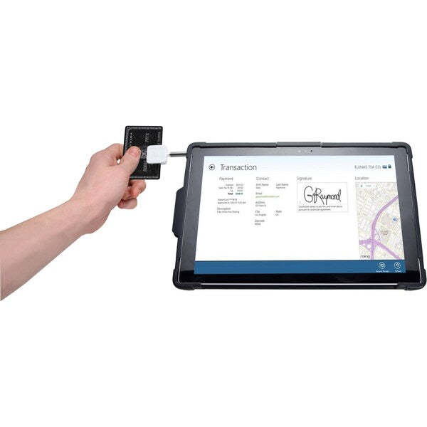 Tablet Case, Black, Plastic, 8-1/8