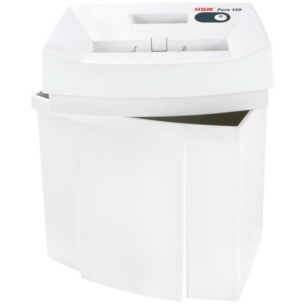Paper Shredder, Cross-Cut, White, 5.3 gal.