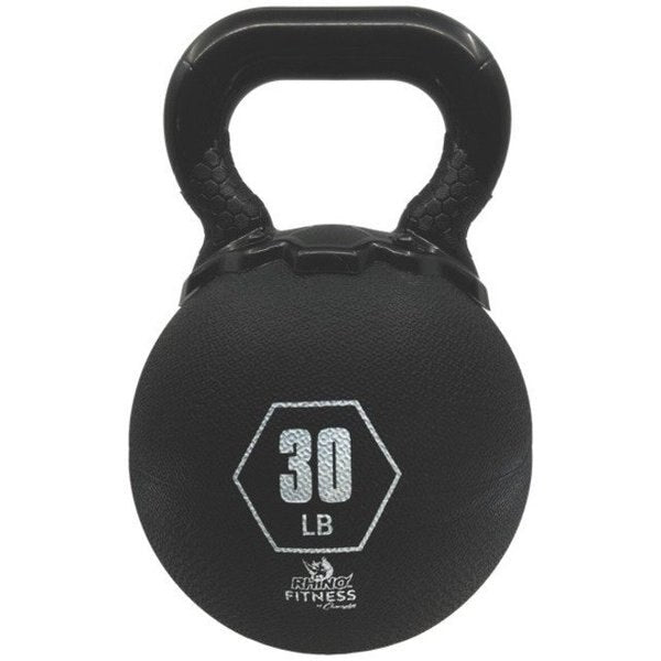 Durable Rhino Kettle Bell, Blue 30lb