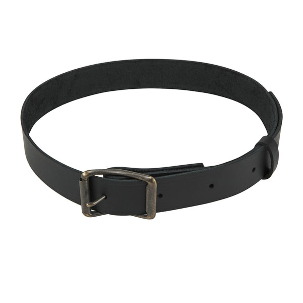 Black Leather General Purpose Belt, Xl