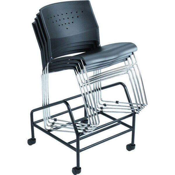 BlackGuest Chair, 18 1/2