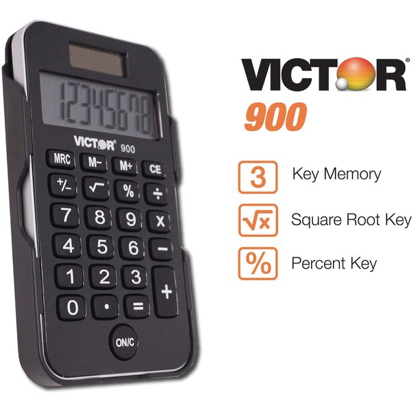 Pocket Calculator, LCD, 8 Digits
