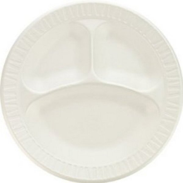 Foam, Plate, Round, 10