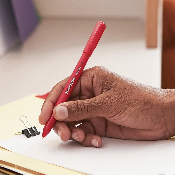 Pen, Writebros, Stick, Med, Bk, PK12