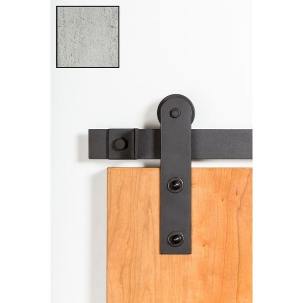 Mill Finish STNLS Steel Barn Door Hardware 0120-4030 40