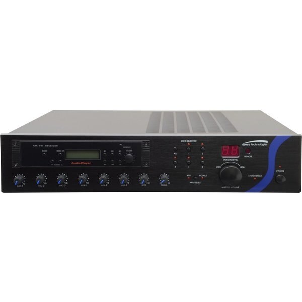 PA Amplifier, 120W, with AM/FM Antenna