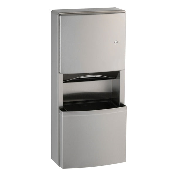 Paper Towel Dispenser/Waste Receptacle