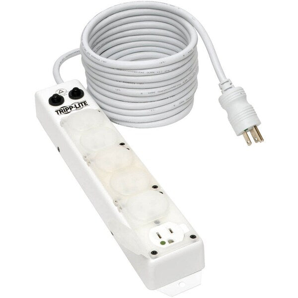 Outlet Strip, 7 ft. Cord L, 2-15/64