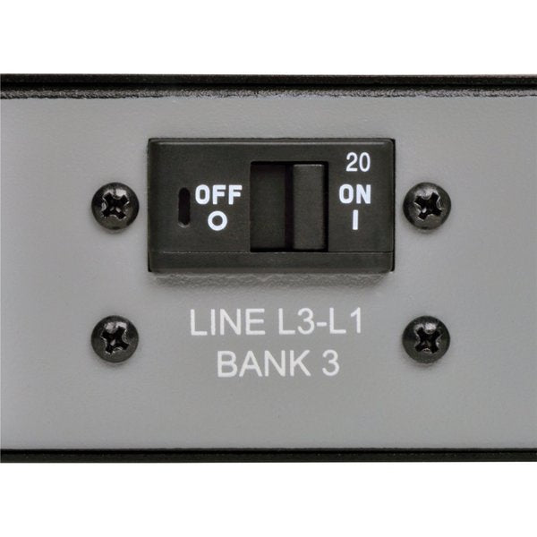 PDU, 3-Ph, Monitored, 10kW 3, 42 C13, 6C19, 0U