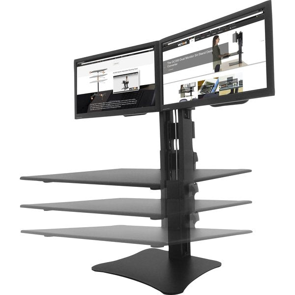 Standing Desk, Dual Monitor, Manual