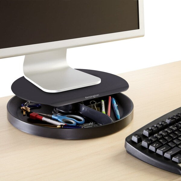 SmartFit Spin2 Monitor Stand, Black
