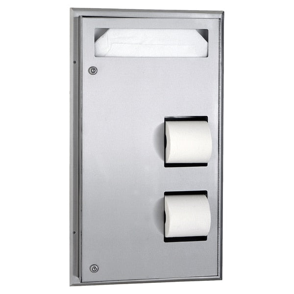 Seat-Cover/Toilet Tissue Dispenser