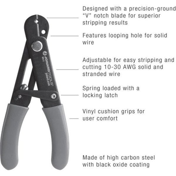 5 in Wire Stripper 10 to 30 AWG