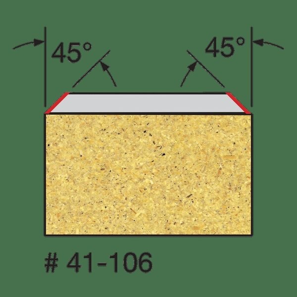 Bevel Trim Bit, 31/32