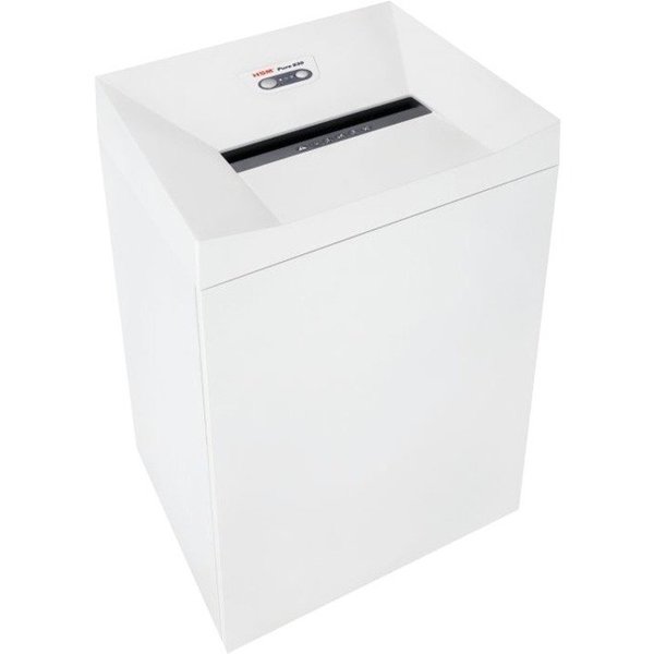 Paper Shredder, Cross-Cut, White, 39.6 gal.