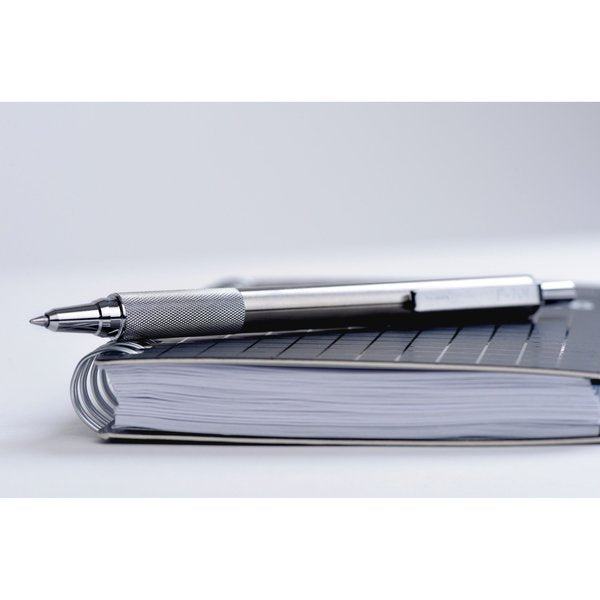 Retractable Ballpoint Pen, Fine 0.7 mm, Black