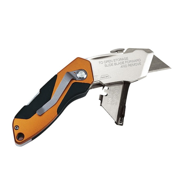 Folding Utility Knife, Retractable, Utility, General Purpose, Rubber