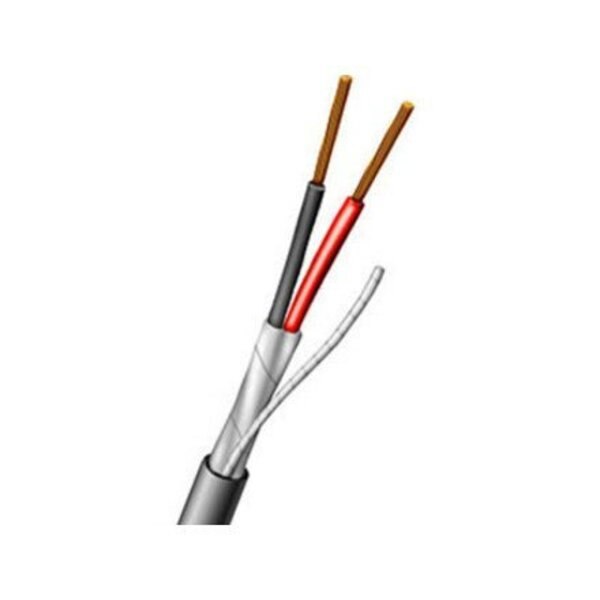 22 AWG 2 Conductor Shielded Wire 1000 ft.