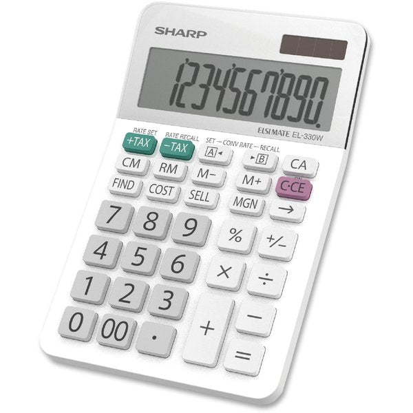 Desktop Calculator, LCD, 10 Display Digits