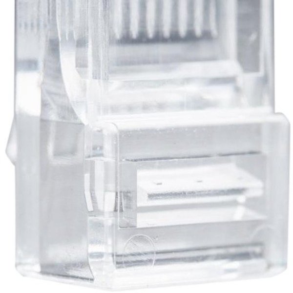 RJ45 CAT5/5E Pass-Through Connecto, PK 50