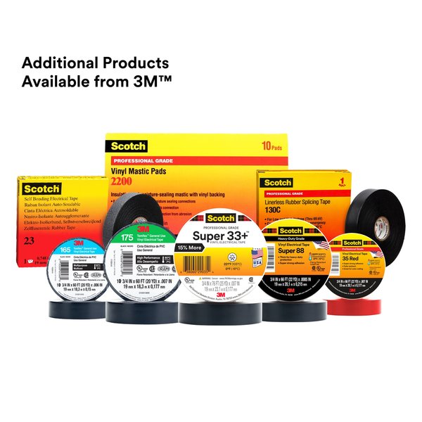 Electrical Tape, 8.5 mil, 2