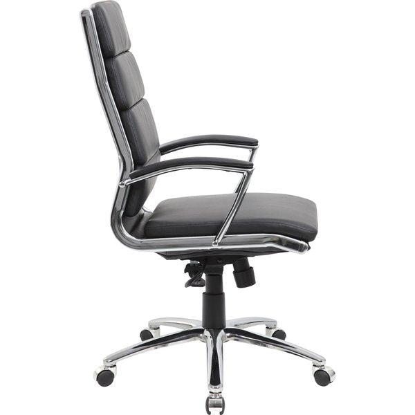 Executive Chair, Fixed, Black