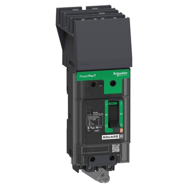 PowerPact B Circuit Breaker, 60A, 2P, 60, 60 A, 525V AC, 2 Pole, I-Line Mounting Style, BD 060 Series