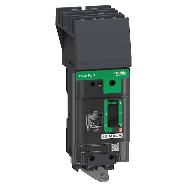 PowerPact B Circuit Breaker, 50A, 2P, 60, 50 A, 525V AC, 2 Pole, I-Line Mounting Style, BD 050 Series