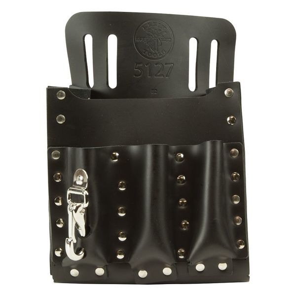 Black Leather 6 Pockets