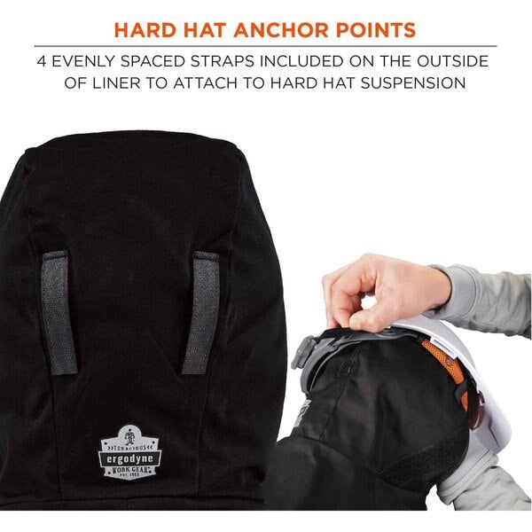 Flame Resistant Liner, Black, Modacrylic