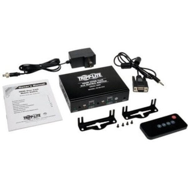 HDMI-Cat5/6 Extender, Up to 175ft, 2x2