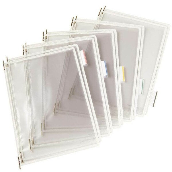 Pivoting Pockets, White, PK10