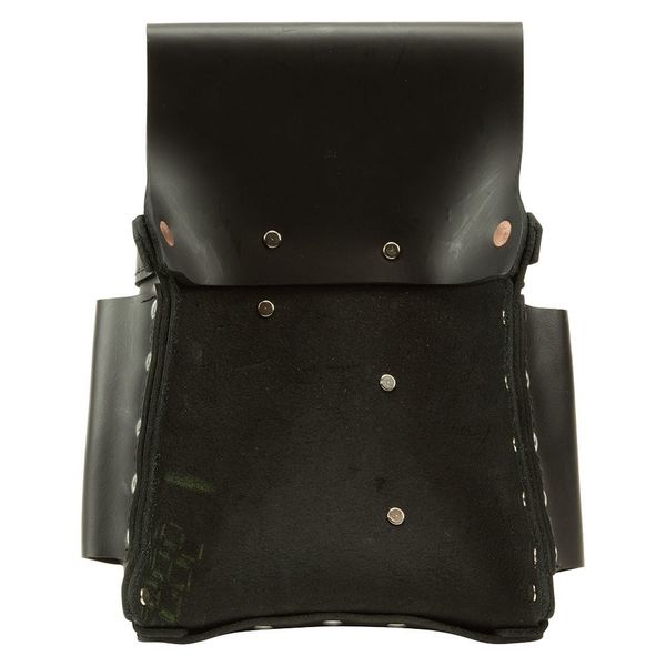 Black Leather 8 Pockets