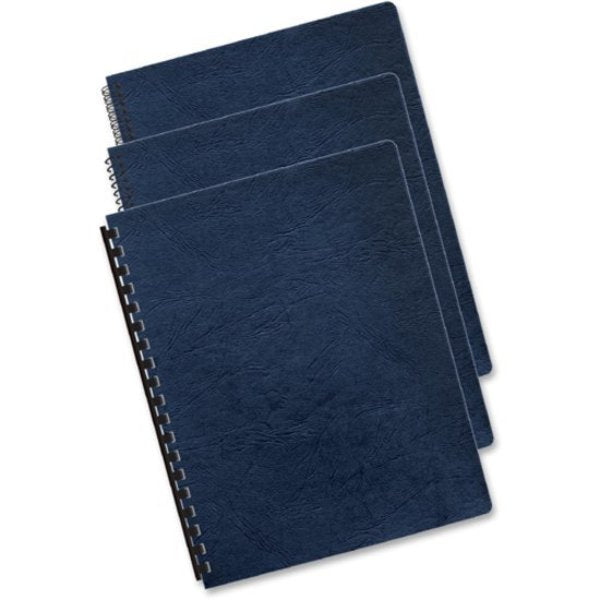 Binding Cover, Navy, 8-1/2x11 In., PK200