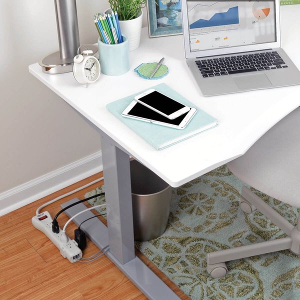 Datacom Surge Protector, 7 Outlet, White