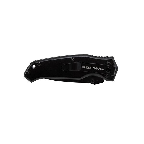 Pocket Knife Black Drop-Point Blade, Drop Point, 8.203