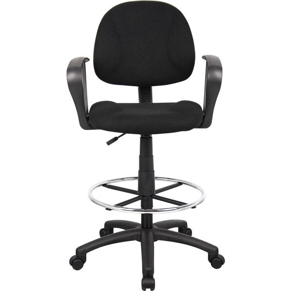 Drafting Stool W/Footring And Loop Arms
