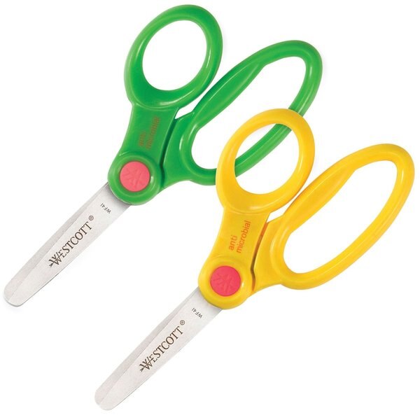 Scissors, Teachers Bulk 12Pack Display - 14606 with Anti-Microbial