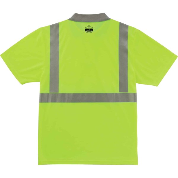 Small Men's Polo Shirt, Lime