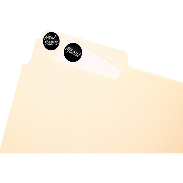 AveryÂ® Black Color Coding Labels 5459, 3/4