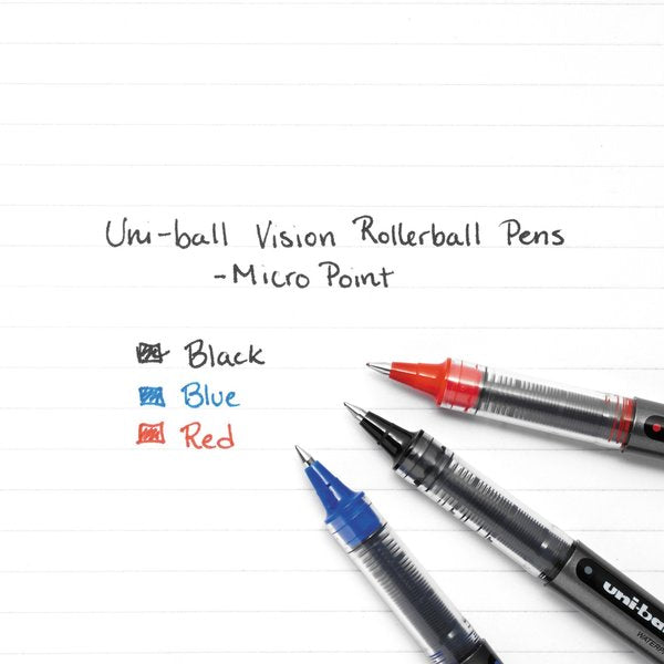 Pen, Uniball, Vision, 0.5Mm, Rd
