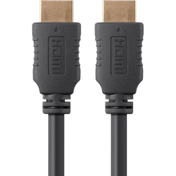 HDMI Cable, Std Speed, Black, 15ft, 28AWG