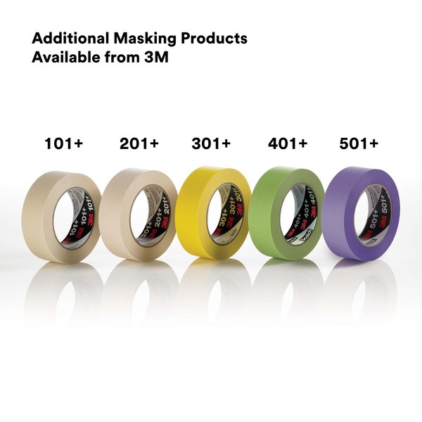 Masking Tape, 72mm W, Rubber Adhesive, PK12