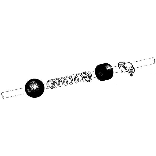 BALL STOP UP TO .50